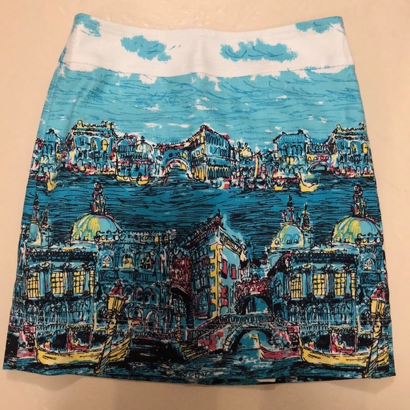 Talbots Dresses & Skirts - Venice, Italy Scene Skirt